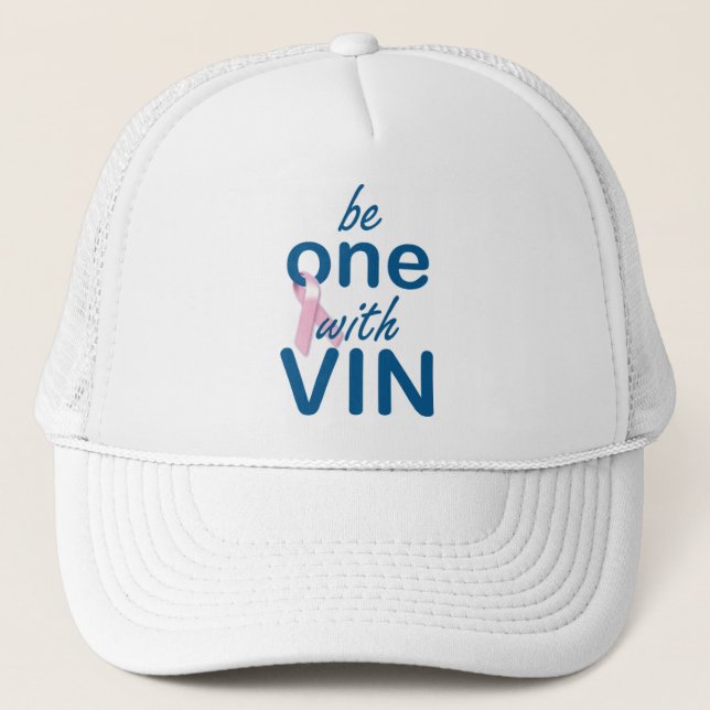 Boné Um com o Vin com fita (Frente)