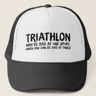 Boné Um presente Triathlon excelente para seu amigo ou 