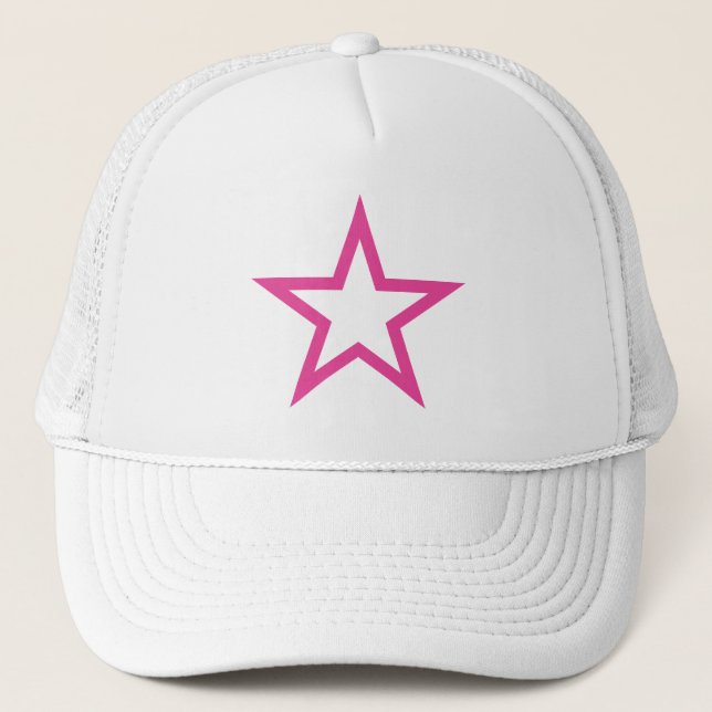 Boné Uma Estrela Rosa Do Feminismo - v6 (Frente)