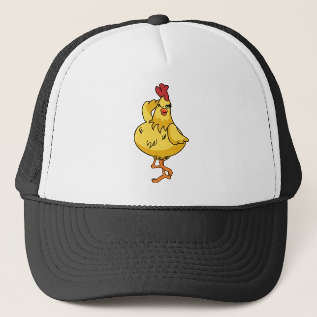 Boné Uma outra galinha parva mesma (Frente)