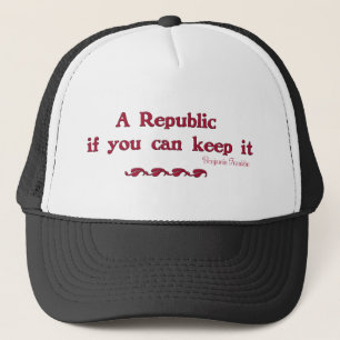 Boné Uma república se você pode a manter