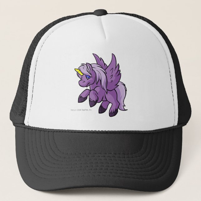 Boné Uni roxo (Frente)