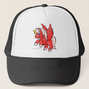 Boné Uni vermelho