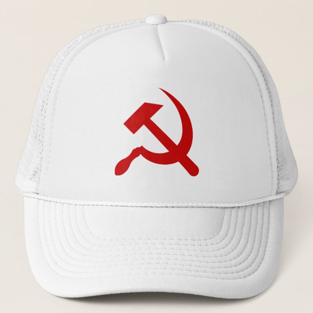 Boné União Soviética da URSS Bandeira Doença Comunista  (Frente)