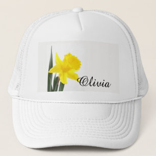 Boné Único Daffodil amarelo do narciso