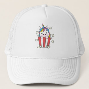 Boné Unicorn Popcorn Whats Poppin Funny PopStar
