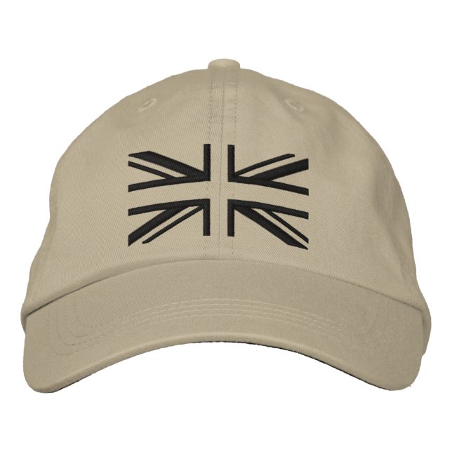 Boné Union Jack ~ Black Modern (Frente)