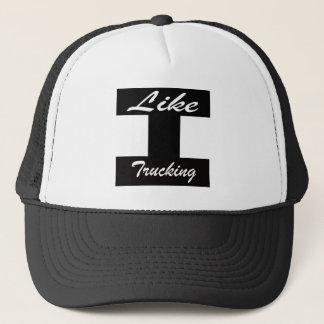 Boné Unisex Like Trucking Logo Trucker Hat