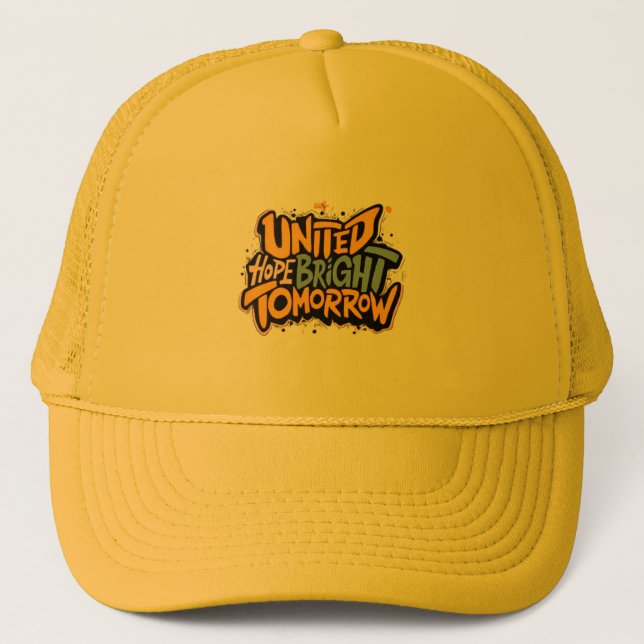 Boné United Hope Bright Amanhã Trucker Hat (Frente)