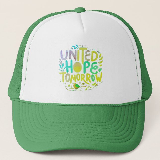 Boné United Hope Bright Amanhã Trucker Hat (Frente)