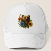 Urso com Flores