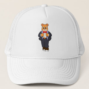 Boné Urso como Noivo com Terno