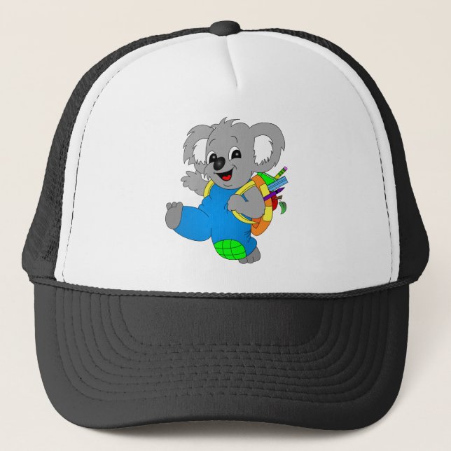 Boné Urso de Koala com trouxa (Frente)
