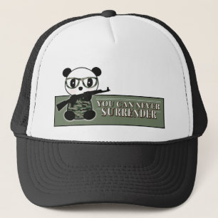 Boné Urso de Panda Costumado Camo - Urso de Panda Milit