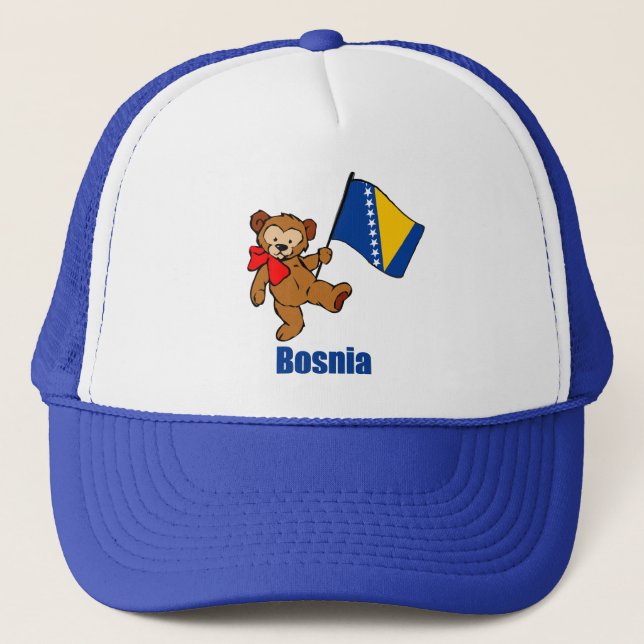 Boné Urso de ursinho de Bósnia (Frente)