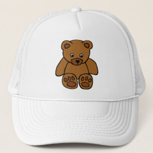 Boné Urso de ursinho de Brown