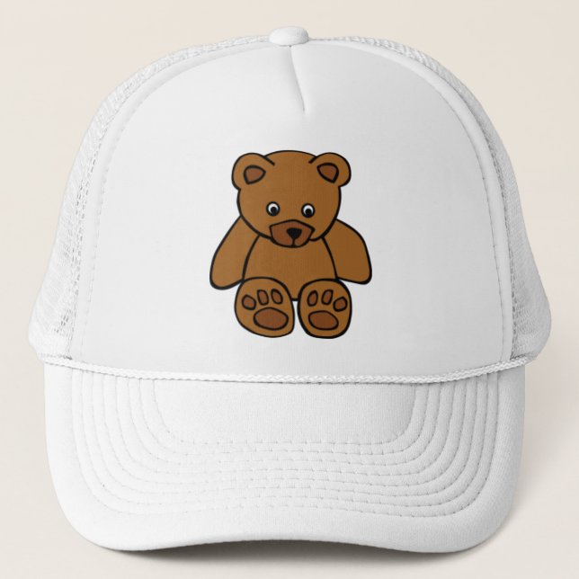 Boné Urso de ursinho de Brown (Frente)
