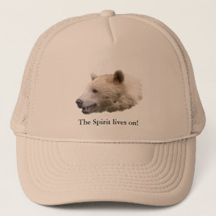 Boné "Urso Espirituoso" Kermode Bear Wildlife Hat