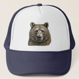 Boné Urso Marrom Grande