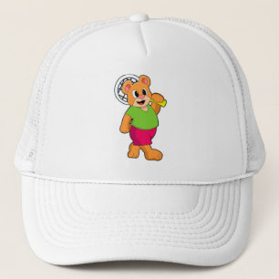 Boné Urso na Tênis com suporte Tênis