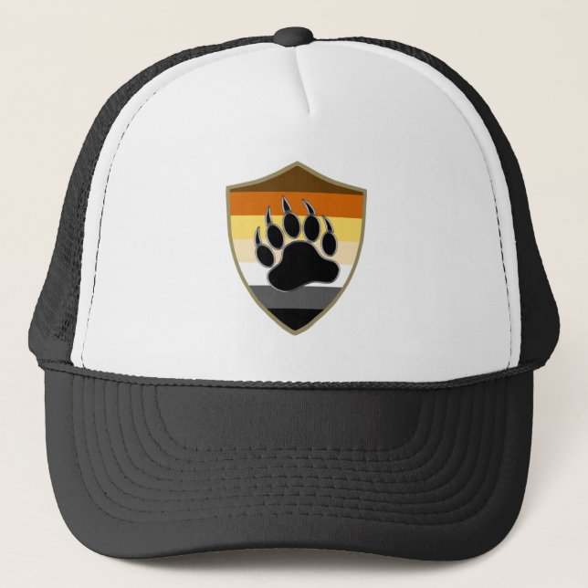 Boné Urso Orgulho Escudo Pata de Urso -Chapéu (Frente)