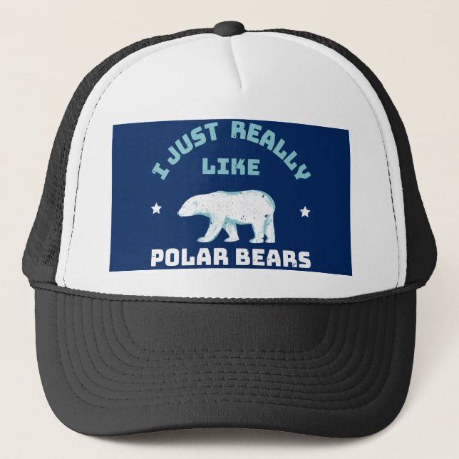 Boné Urso Polar (Frente)