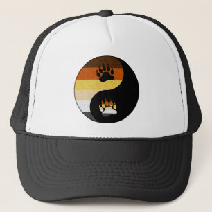 Boné Urso Yin e Yang
