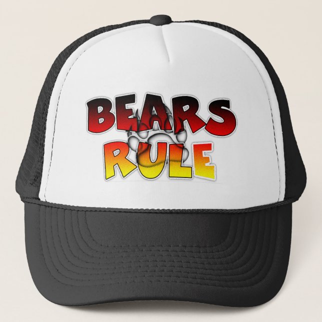 Boné Ursos Reinam Pata de Urso (Frente)