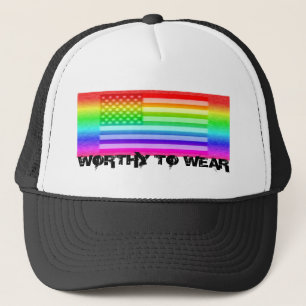 Boné US Flag Rainbow - Digno de Veste