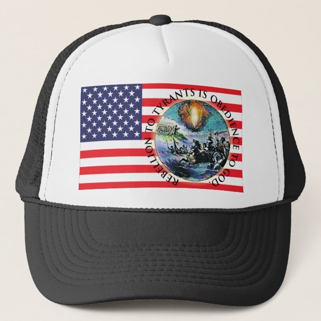 Boné US Flag Rebelilion to Tyrants Hat (Frente)