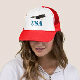 Boné USA Bald Eagle Trucker Hat