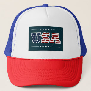 Boné USA Trucker Hat