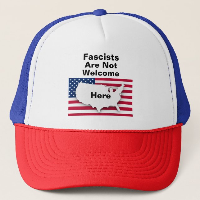 Boné USA Trucker Hat (Frente)