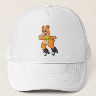 Boné Usar skater com skates embutidos
