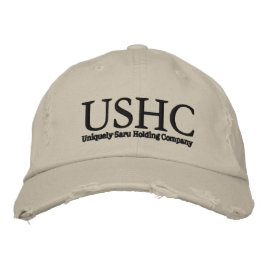 Boné USHC Bordado Hat, Roupa de Alternativo básico Anún