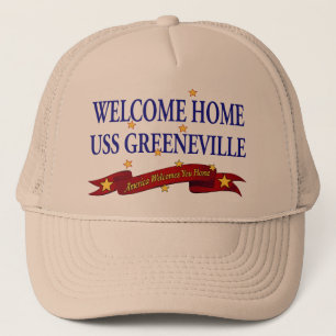 Boné USS Greeneville Home bem-vindo