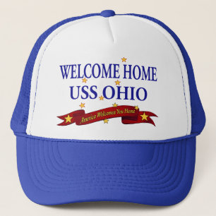 Boné USS Home bem-vindo Ohio