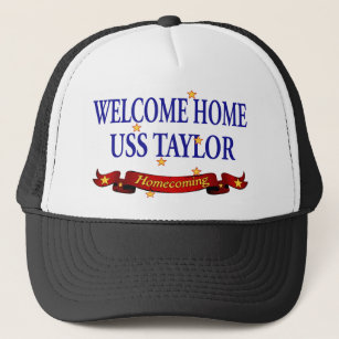 Boné USS Home bem-vindo Taylor