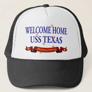 Boné USS Home bem-vindo Texas