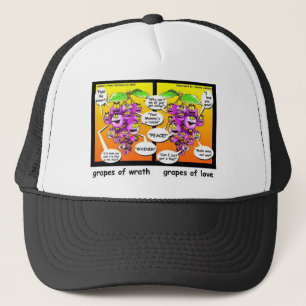 Boné Uvas de Ira, Amor & Guerra Presentes e Camisetas D