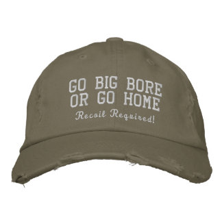 Boné Vá para o Big Bore ou vá para casa, leve, oliva, c