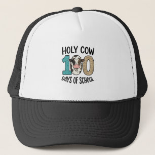 Boné Vaca Sagrada 100 Dias de Escola Camisa de Vaca Vin