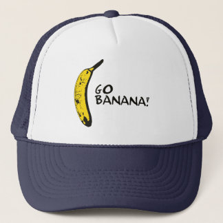 Boné Vai a banana! Chapéu do camionista