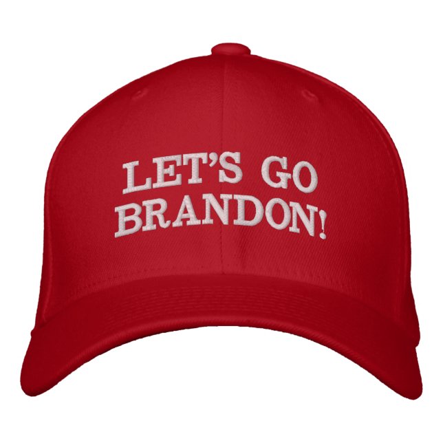 Boné "Vamos Brandon!" Chapéu bordado (Frente)