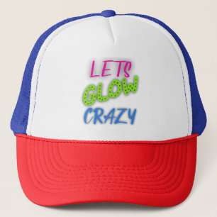Boné Vamos GlowCrazy, Neon Retro Birthday