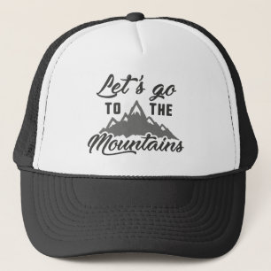 Boné Vamos Ir Para As Montanhas