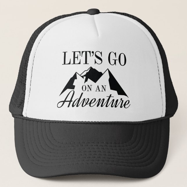 Boné Vamos Vai Em Uma Aventura (Frente)