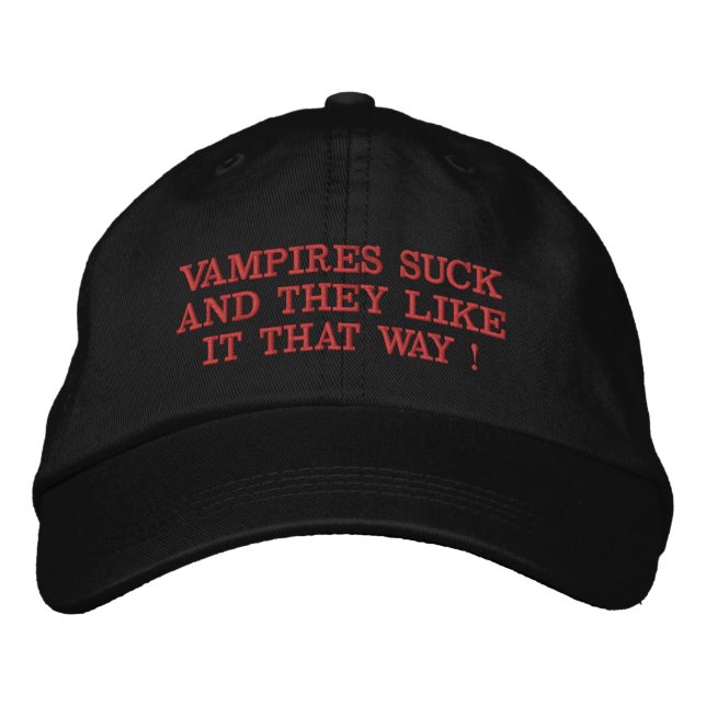 BONÉ VAMPIROS SUCK - (Frente)