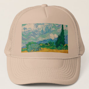 Boné Van Gogh Wheatfield com Cypress