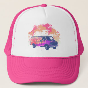 Boné van hippie retrô grunge